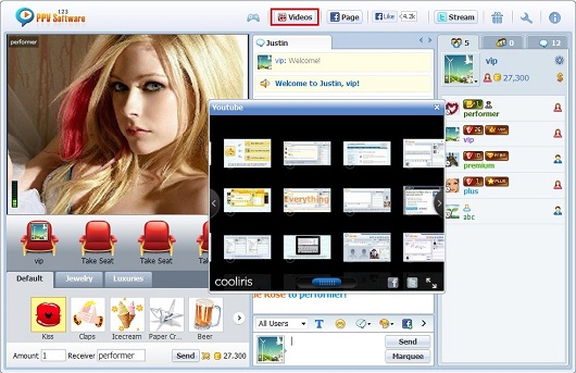 Title: 123 PPV Software Chat Software HD Video, Webcam Chat, HTML Chat, Live PPV Software, Video Chat