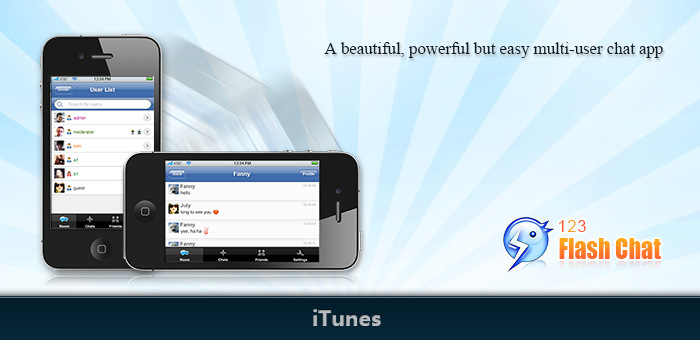 iOS App, Mobile Apps, 123 Flash Chat Software
