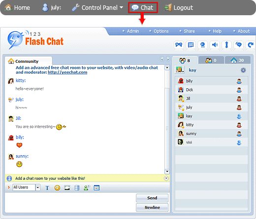 123 flash chat hacks