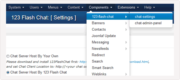 123 Flash Chat Server Software Windows Client Download